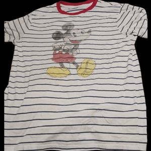 Stripped minne mouse t shirt